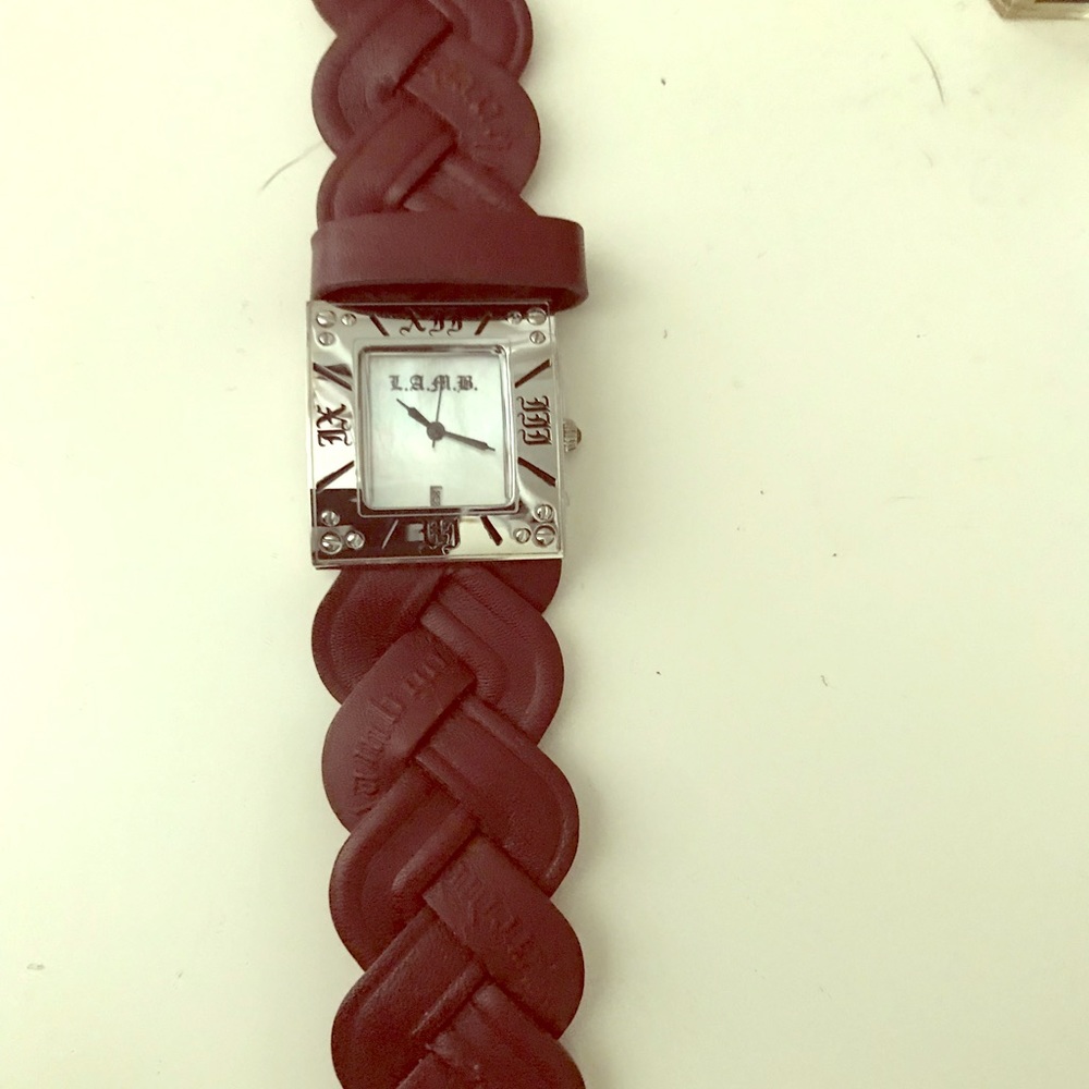 LAMB leather watch - never worn